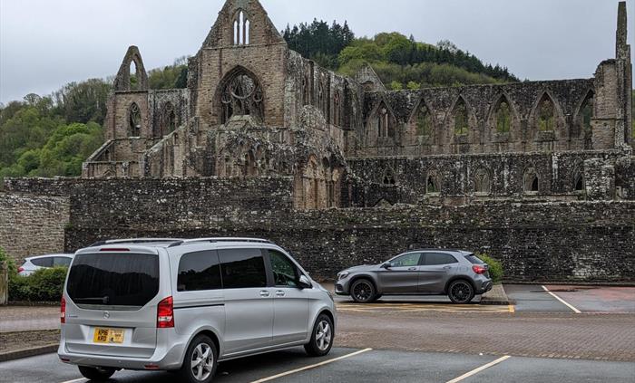 Tour Car at Tintern Abbey